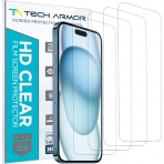 Tech Armor Apple iPhone 15 Plus Ekran Koruyucu Film(4 adet)