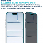 Tech Armor Apple iPhone Air Privacy Ekran Koruyucu