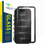 Tech Armor iPhone 18 Pro Balistik Ekran Koruyucu