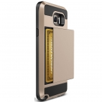 TekSonic Samsung Galaxy Note 5 Armor Serisi Kartlkl Klf-Golden