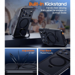 Temdan Apple iPhone 17 Pro Max Su Geirmez Mag Klf 