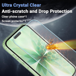 Temdan Apple iPhone 17 �effaf K�l�f -Green