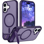 Temdan Apple iPhone 17 Standl Klf-Purple