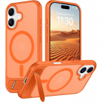 Temdan Apple iPhone 17 Standl Klf-Orange