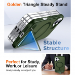 Temdan Apple iPhone 17 Standl Klf-Green