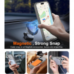 Temdan Apple iPhone 17 Standl Klf-Gray