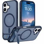 Temdan Apple iPhone 17 Standl Klf-Blue