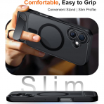 Temdan Apple iPhone 17 Standl Klf-Black