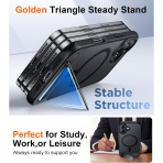 Temdan Apple iPhone 17 Standl Klf-Black