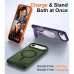 Temdan Apple iPhone Air Standl Klf-Green