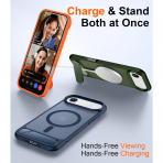 Temdan Apple iPhone Air Standl Klf-Blue