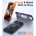 Temdan Apple iPhone Air Standl Klf-Black