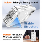 Temdan Apple iPhone 17 Pro Standl Klf-Clear Matte