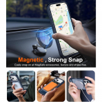 Temdan Apple iPhone 17 Pro Standl Klf-Blue