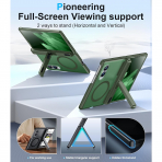 Temdan Galaxy Z Fold 8 MagSafe Ekran Koruyuculu K�l�f-Green