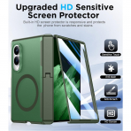 Temdan Galaxy Z Fold 8 MagSafe Ekran Koruyuculu K�l�f-Green