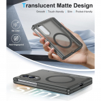 Temdan Galaxy Z Fold 8 MagSafe Ekran Koruyuculu K�l�f-Gray