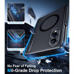 Temdan Galaxy Z Fold 8 MagSafe Ekran Koruyuculu K�l�f-Black