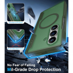 Temdan Galaxy Z Fold 8 Ultra MagSafe Koruyuculu K�l�f-Green
