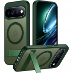Temdan Google Pixel 11 Pro Manyetik Standl� K�l�f-Green