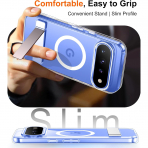 Temdan Google Pixel 11 Pro XL Manyetik Standl� K�l�f-Clear