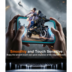 Temdan Google Pixel 11 Pro XL Su Ge�irmez K�l�f-Teal Clear