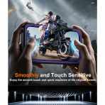 Temdan Google Pixel 11 Pro XL Su Ge�irmez K�l�f-Purple Clear