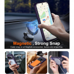 Temdan Google Pixel 11 Uyumlu Manyetik Standl� K�l�f-Purple