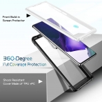Temdan Samsung Galaxy Note 20 Ultra effaf Korumal Klf-White Black