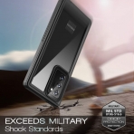 Temdan Galaxy Note 20 Ultra Su Geirmez Klf (MIL-STD-810G)-Purple