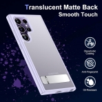 Temdan Samsung Galaxy S24 Ultra Klf -Matte Purple