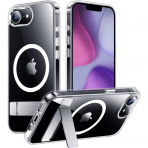 Temdan Apple iPhone 16e Standl Klf -Clear Stand