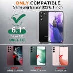 Temdan Tam Korumal Samsung Galaxy S23 Klf (MIL-STD-810G)