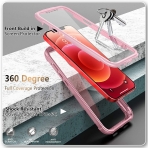  Temdan iPhone 12 Bumper Klf -Pink