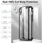 Temdan iPhone 14 Su Geirmez Klf (MIL-STD-810G)