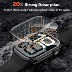 Tensea Apple Watch 42mm Ekran Koruyucu (6 Adet)