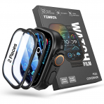 Tensea Apple Watch Ultra 3 Ekran Koruyucu (2 Adet)-Black