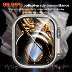 Tensea Apple Watch Ultra 3 Ekran Koruyucu (2 Adet)-Titanium