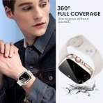 Tensea Apple Watch 9/8/7 41mm Bumper Klf-Starlight