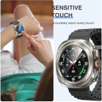 Tensea Bumper Galaxy Watch Ultra 47mm Bumper K�l�f-Titanium