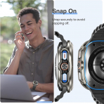 Tensea Bumper Galaxy Watch Ultra 47mm Bumper K�l�f-Titanium