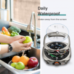 Tensea Galaxy Watch Ultra 47mm Bumper K�l�f-Titanium Gray