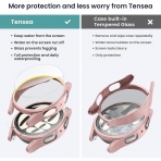 Tensea Samsung Galaxy Watch 6 44mm Bumper Klf-Clear