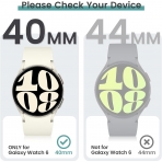 Tensea Samsung Galaxy Watch 6 44mm Bumper Klf-Clear