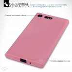 Terrapin Sony Xperia XZ Premium Solid Mat Klf-Pink