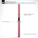 Terrapin Sony Xperia XZ Premium Solid Mat Klf-Pink