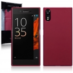 Terrapin Sony Xperia XZ Kapak-Solid Red Matte Finish