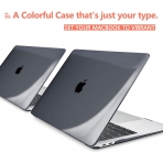 Teryeefi MacBook Pro Koruyucu Klf (14 in)(2021)-Matte Black