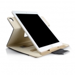 Thankscase Apple iPad Pro Stand Kapak Kılıf (10.5 inç)-Black Gold Plus