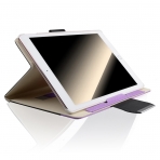 Thankscase Apple iPad Pro Stand Kapak Kılıf (10.5 inç)-Black Purple Plus